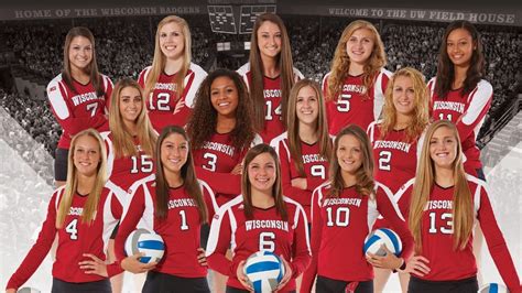 wisconsin volleyball team photos|Photos: Samantha Madars top Wisconsin volleyball。